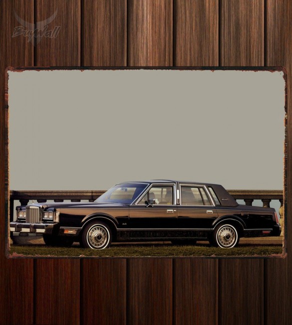 Металлическая табличка Lincoln Town Car Металлическая табличка Lincoln Town Car